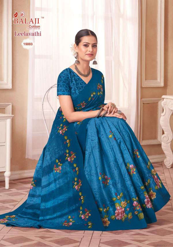 Balaji Leelavathi Vol-15 – Cotton Sarees